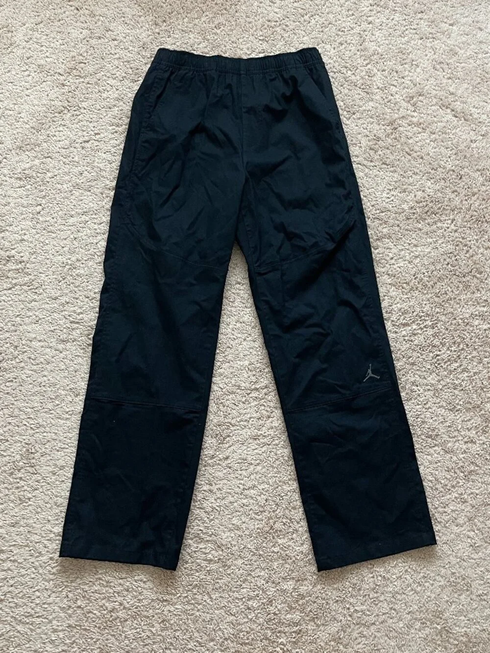 Nike Air Jordan Essentials Woven Pants Black Men's Size Medium